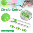Circle Cutter Round Paper Cutting Tool DIY Scrapbook Ruler Knife Handmade Card