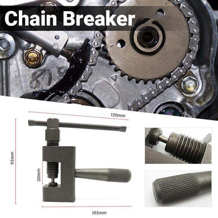 Motorcycle Heavy Duty Chain Breaker Cutter 420, 428, 520, 525, 530 Tool Au - Aimall