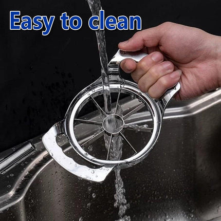2Pcs Apple Cutter Stainless Steel Fruit Divider for Household Apple Separator