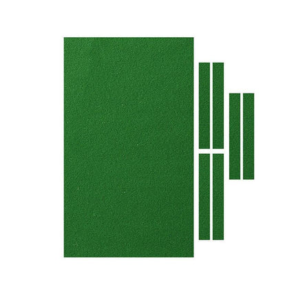 7Pcs Worsted Billiard Snooker Pool Table Cover Cloth W/ Felt Strip Heavy Duty 9FT - Aimall