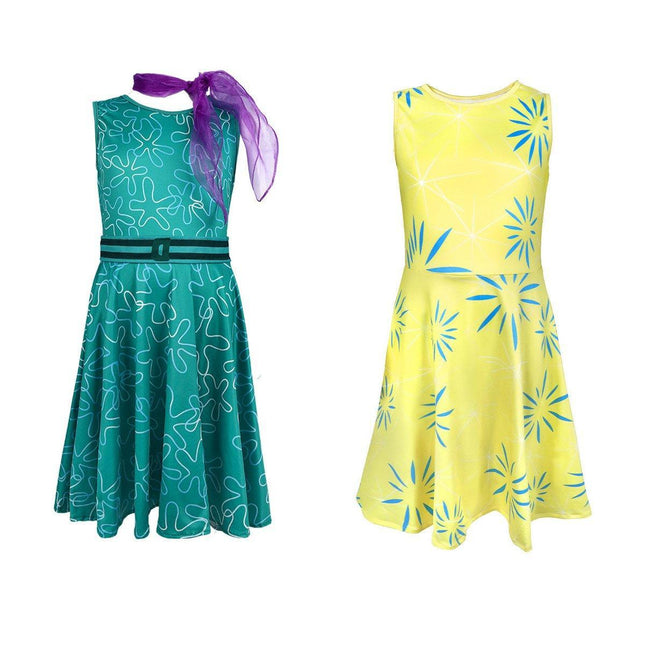 Inside Out2 Lele Cosplay Cosplay Costume Halloween Stage Performance Costume Mind Secret Service