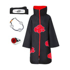 Halloween Ninja Cloak COS Costume Akatsuki Taka Hooded Robe