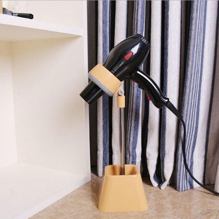 Pet Hair Dryer Holder Hands Free Dog Drying Rack Adjustable Grooming Bath Stand