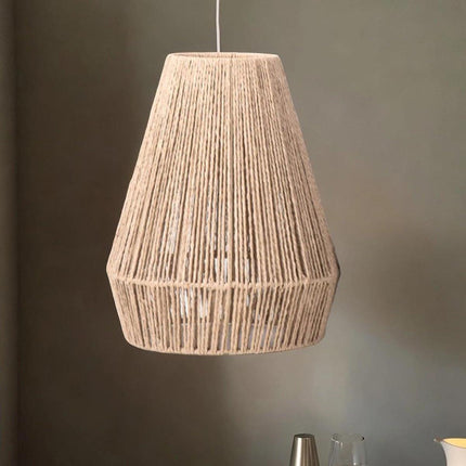 Braided Paper Rope Lampshade Chandelier Hanging Decoration for Lighting Decor