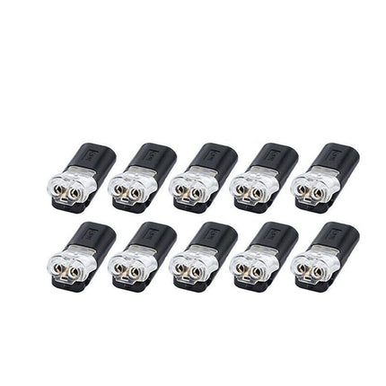 10 PCS D2 Electrical Wire Connectors for Automotive Strip Light - Aimall