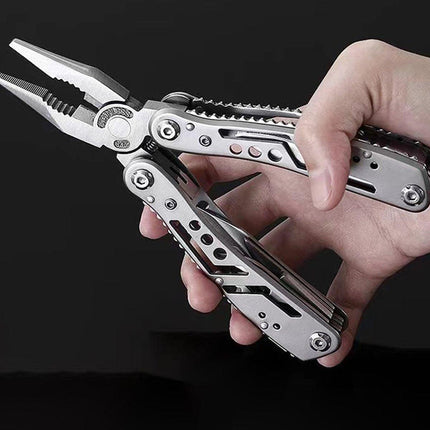 Outdoor Camping Multifunctional Folding Pliers Knife Tool Survival Gear Kit