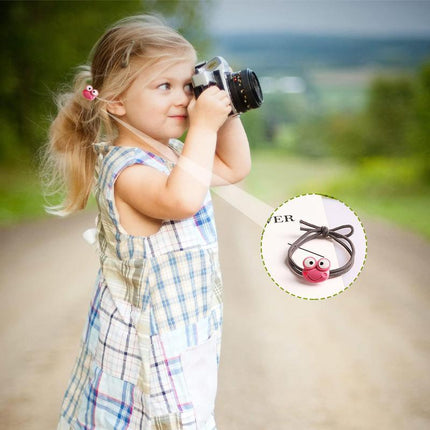 Cartoon Hair Rubber Hair Ring Frog Head Rope Hand Strap Couples Girl Hair Rope