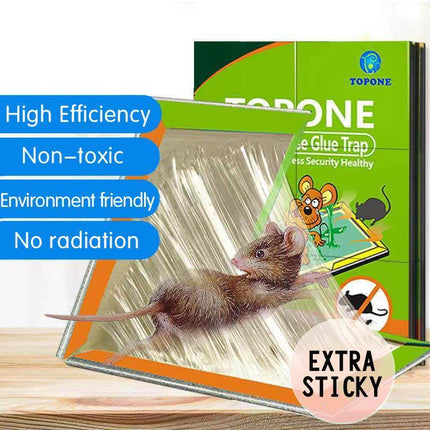Up To 100X Mouse Trap Rat Mice Mouse Trap Board Snare Catcher Board Pad - Aimall
