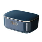 Household Wall Mounted Soap Box With Lid Drainage Non Punch Bathroom Storage Box