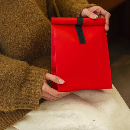 20pcs Creative Kraft Paper Bags Fashion Simple Baking Snack Packaging Bags