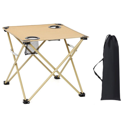 Portable Oxford Cloth Camping Folding Table Chair Waterproof Outdoor BBQ Fishing