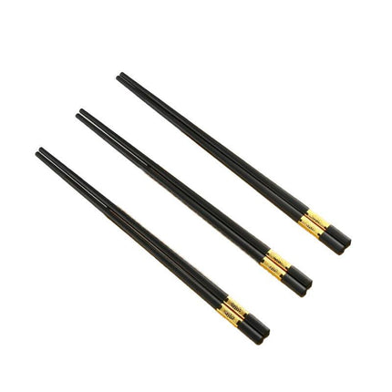 10Pairs Premium Quality Reusable Chopsticks Dishwasher Safe Fiberglass Chopstick - Aimall