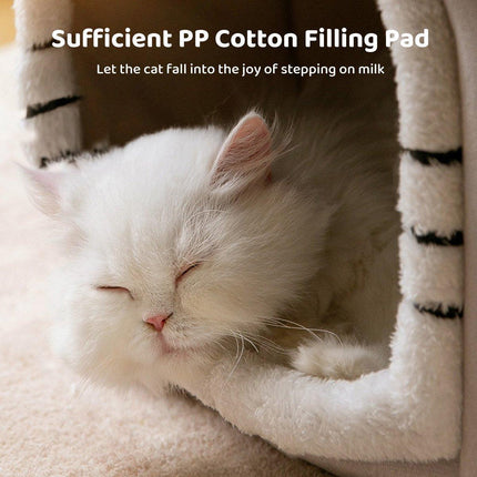Removable Washable Pet House Four Seasons Cat Enclosed House