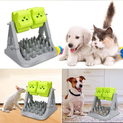 Roller Type Leaky Slow Food Toy Automatic Feeders for Dogs Interactive Playtime