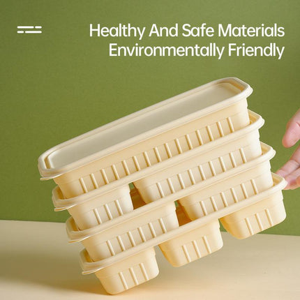 Biodegradable Corn Starch Meal Prep Containers Lids Durable Multi Compartment