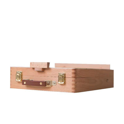 Portable Folding Easel Art Drawing Painting Wood Table Desktop Box Board - Aimall