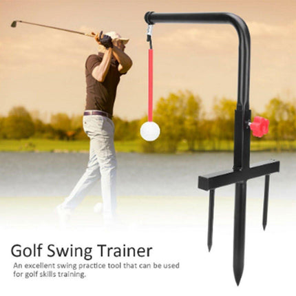 Golf Swing Training Aid Professional Indoor Outdoor Practice Tool for Beginners