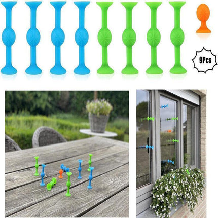 9x Pop Sucker Darts Throwing Family Interactive Toy Trickshot Stick Table Game - Aimall
