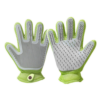 Pet Hair Removal Brush Cat Gloves Dog Bath Massage Comb Pet Grooming Supplies