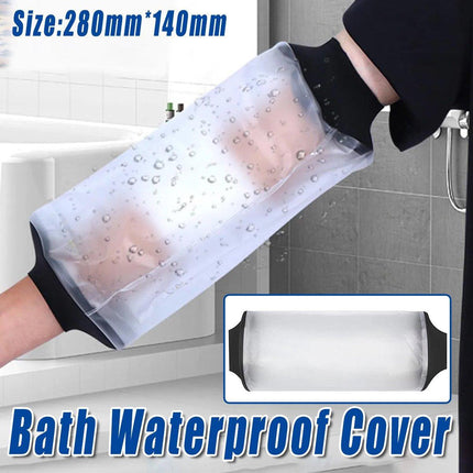 Reusable Waterproof Elbow Sleeve for Shower Bath – Keep Bandages Dry