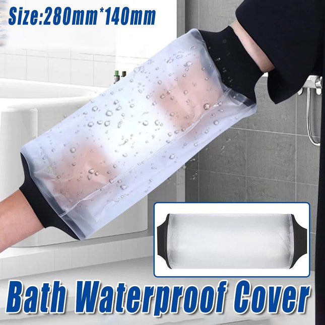 Reusable Waterproof Elbow Sleeve for Shower Bath – Keep Bandages Dry