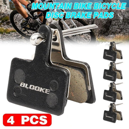 4 Pairs Mountain Bike Bicycle Disc Brake Pads For Shimano Mechanical/Hydraulic - Aimall