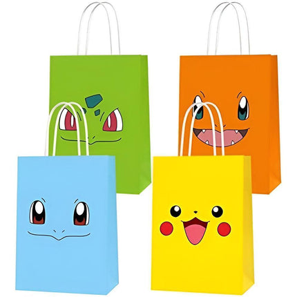 40PCS Cartoon Expression Portable Dinosaur Gift Bag AU