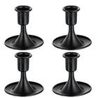 4X Iron Candlestick Stand Candle Holder Retro Style Look Taper Candle Holder