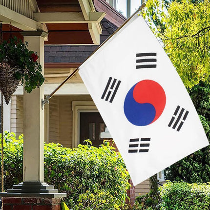 Large South Korea Flag Heavy Duty Outdoor Korean 90 X 150 CM - 3ft x 5ft - Aimall