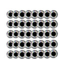 100PCS Fish Eyes 3D Holographic Lure Eyes Fly Tying Jigs Crafts Dolls - Aimall