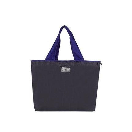 Ultra-Light Foldable Large Capacity Portable Shopping Bag with Drawstring Mouth