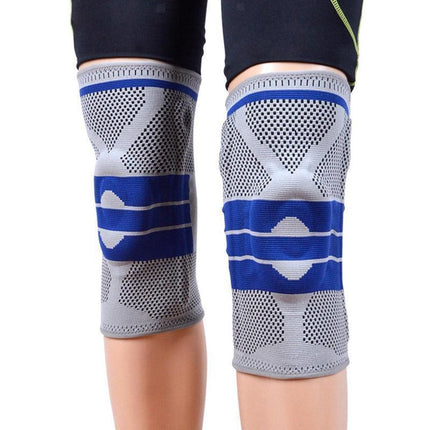 Knee Support Pads Brace Protector Full Gel Sports Joint Medial Gym Patella Strap Red - Aimall