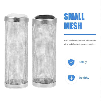 4x Stainless Steel Shrimp Filter Guard Aquarium Intake Protector Fish Safe Mesh
