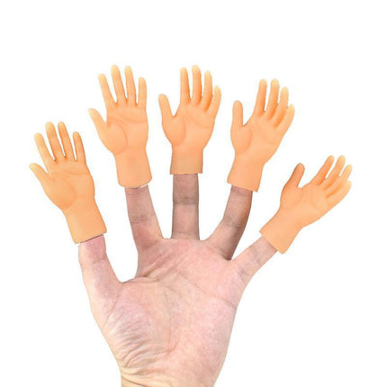 Mini Finger Hands Tiny Puppets Props Play Toy Kids Cat Pet Party Game Story Time - Aimall
