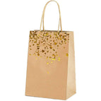 Kraft Brown-Gold Foil