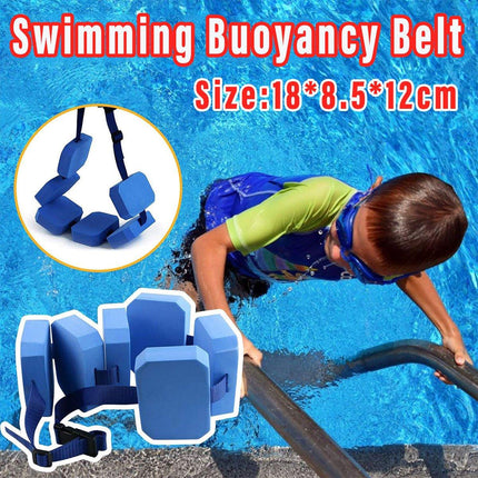 Swim Training Back Float Adjustable Buoyancy Belt for Learning Water Sports