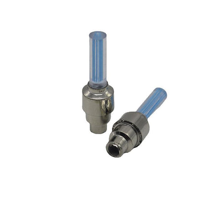 2PCS Flashing Neon Led Light Wheel Valve Cap Tyre - Aimall
