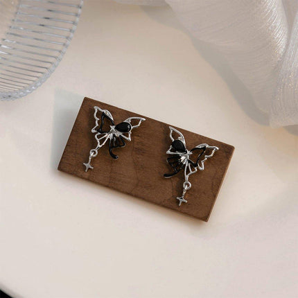 Stylish Hollow Butterfly Earrings for Women Lightweight Fashion Jewelry Elegant