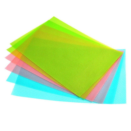 20pcs Kitchen Anti-Slip Pad Cuttable Anti-Stain Refrigerator Cabinet Liner Pads