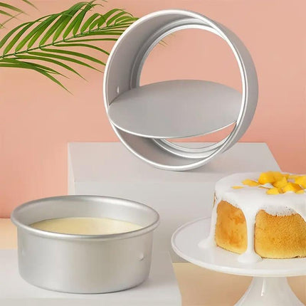 3pcs Round Cake Mould Set Nonstick Baking Tools for Home Kitchen Bakeware