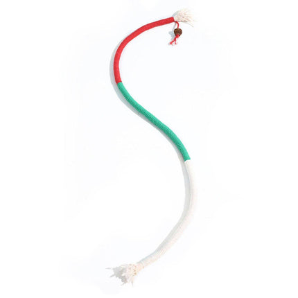 Durable Interactive Chew Rope Toy for Cats Kittens Pet Teeth Cleaning Play Toy