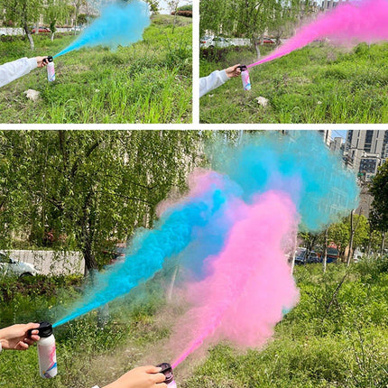 Gender Reveal Powder Blaster Blue Pink Spray Bottle Boy Girl Colour Powder Spray
