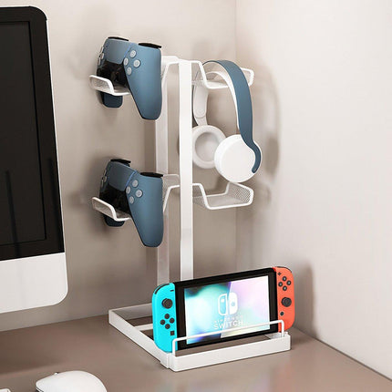 Headphones and Game Controller Holder Stand Desk Bracket for Accessories Display