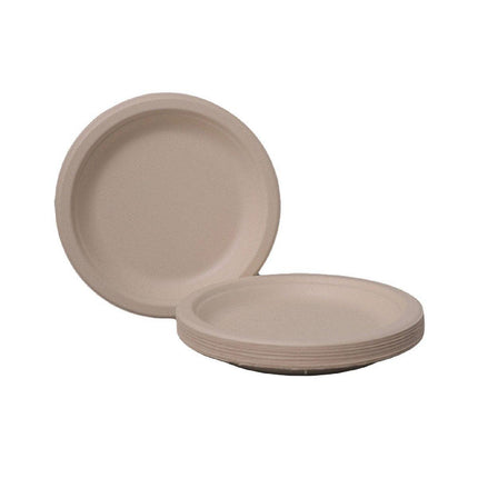 100x Biodegradable Sugarcane Paper Trays - Eco-Friendly & Durable for Food - Aimall