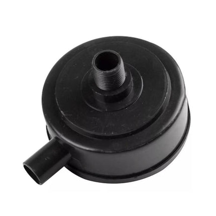 2 PCS Compressor Male Threaded 20mm Air Intake Silencer Filter Black Shell - Aimall