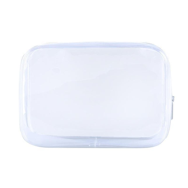 Transparent PVC Cosmetic Bag Waterproof Lightweight Travel Organizer  4Sizes