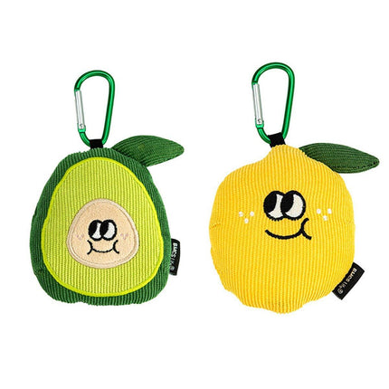 Cartoon Fruit Shopping Bag Cute Doll Folding Eco-Friendly Pendant Tote Bag