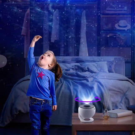 Galaxy Starry Sky Projector LED Night Light 13in1 Rotating Planetarium Star Lamp
