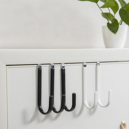 10PCS Adjustable Over the Door Hanger Hooks Organizer for Front and Back Doors