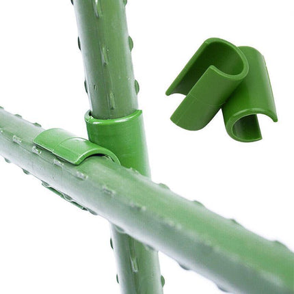 24PCS Plant Trellis Connector Clip Stake Clips For Fixed Garden Frame Rod 8-20mm - Aimall